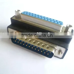 Supply and Factory DB15M to DB15F Angled Adapter thumbnail-1