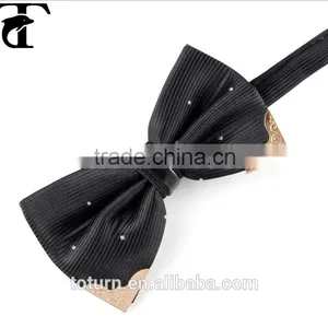 Particular Black Party Bowtie With Metal thumbnail-1