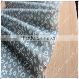 Leopard Sublimation Print Silk Dress Fabric thumbnail-4