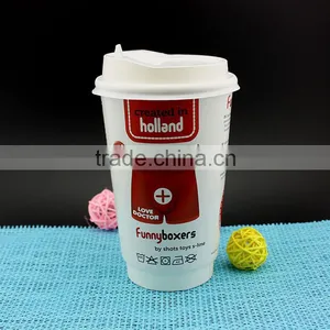 8oz Disposable Paper Cup for Hot Drink With Lid thumbnail-4