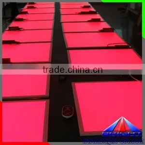 595*595mm Yellow Led Panel, Led Downlight Panel 5050 RGB Ceiling Light thumbnail-3