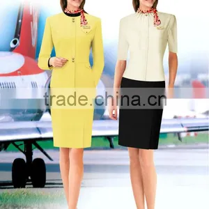 Air Line Uniform Stewardess Cloth Air Hostess Uniform thumbnail-1