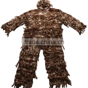 3-D Leaf Camo Camouflage Suit Hunting Clothing Ghillie Suit thumbnail-4