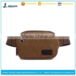 Top Quality Round Canvas Military Bag Bags Elegant Waist Bag thumbnail-1