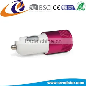 5V2.4A Universal Lipstick Metal Usb Portable Car Mobile Charger thumbnail-6