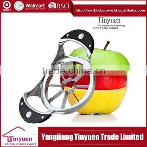 TPR Skidproof Handle Zinc Alloy Apple Slicer Food Slicer Blade thumbnail-1