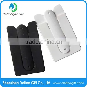 Smart Wallet Cellphone Silicone Combo Card Holder and Stand thumbnail-1