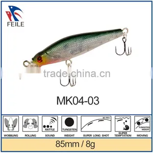 Wholesale Bass Fishing Bait Minnow Lure thumbnail-1