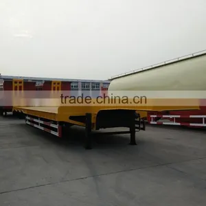 China Time Go 40ft Flatbed Semi Trailer thumbnail-2