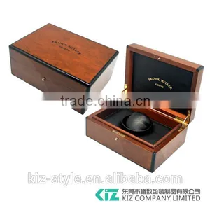 High Quality Wholesale Men's Wooden Single Watch Box Can be Customized thumbnail-1