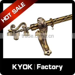 KYOK New Design Wrought Iron Products,aluminium Window Curtain Accessories,ceiling Mounted Curtain Rod thumbnail-4