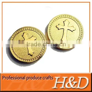 Architectural Gold Coin With Logo Embossed Wholesale thumbnail-1