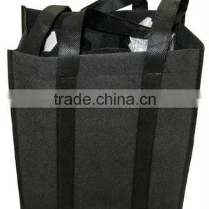 Reusable Wine Bottle Bag With Deviders ,wine Bottle Carry Bag thumbnail-1
