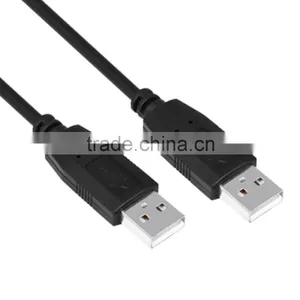 6 Foot Black USB 2.0 High Speed A Male To A Male Cable thumbnail-5