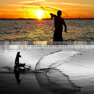 American Style 12ft Lead Sinker Cast Net thumbnail-6