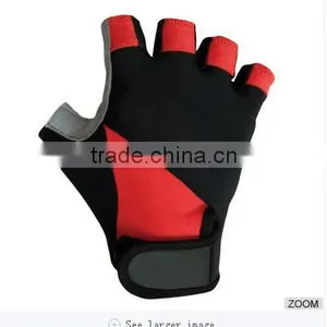 Half Finger Fingerless Lycra Cycling Gloves thumbnail-1