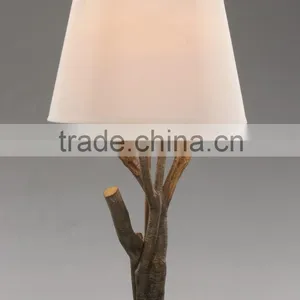 Polyresin Base and White Shade Contemporary Table Light/lamps With UL thumbnail-2