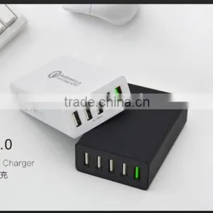 5-PORT USB Charger QC3.0 Quick Charger thumbnail-3