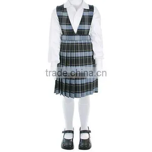 The Fashionable School Skirts Plaid School Uniform thumbnail-1