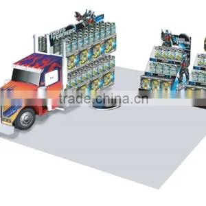 Design and Printing Corrugated Retail Cardboard Stacking Racks thumbnail-1