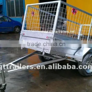 Hot Dipped Glvanized Tipping Box Trailers TR0303 thumbnail-1