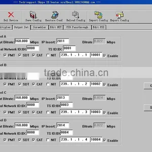 ts ip Multiplexer(IP-UDP/multicast Gigabit In,4*MPTS-IP/multicast Out) thumbnail-2