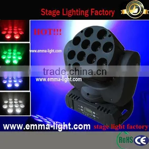 High Brightness 12*10W 4-in-1 Led Beam Moving Head Night Club Led Light thumbnail-1
