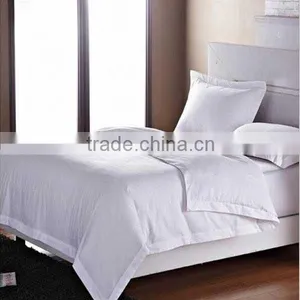 Import High Quality Luxury Winter White Hotel Supplies Percale 100% Best Cotton Bed Set thumbnail-2
