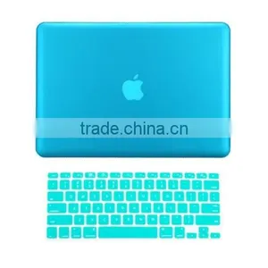 NEW! Rubberized Hard Case for Macbook PRO 13 A1278 + Keyboard Skin Cover thumbnail-3