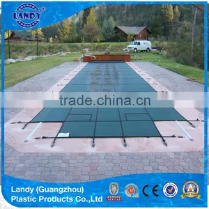Anti-UV,dust.good Quality Winter Mesh Safety Cover for Outside Swimming Pool thumbnail-2