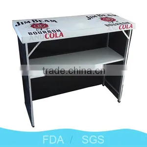 Furniture Convertible Table With Iron Base Bar Table Coffee Table thumbnail-4