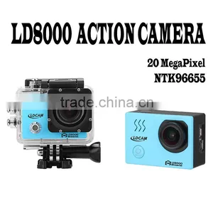 FHD1080P WIFI Action Camera 2.0inch Display 20Megapixel Action Camera thumbnail-3