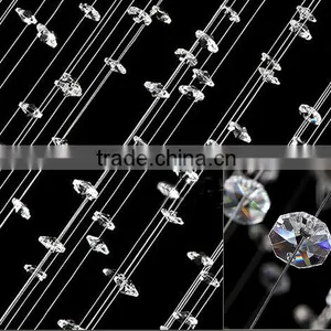 Crystal Spiral Long Empire Chandelier Lamps 92019 thumbnail-4