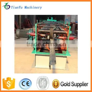 Omega Profile Roll Forming Machine C U Purlin Channel Truss Furring Cold Forming Machine thumbnail-2
