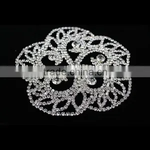 2015 Wholesale Round Crystal Applique for Wedding Address thumbnail-2