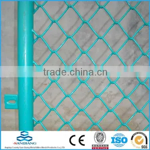Anping Chain Link Mesh Fence With Galvanized and PVC Coated thumbnail-3
