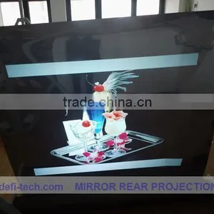 Grey Film Self Adhesive Clear 3d Holographic Film,high Definition Transparent Rear Projection Screen thumbnail-1