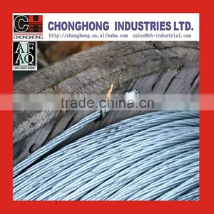 Galvanized Steel Wire Strand, Stay Wire and Earth Wire thumbnail-1