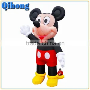 High Quality and Outdoor Pvc or Oxford Inflatable Animal Model, Inflatable Christmas Mickey Mouse thumbnail-2
