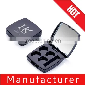 4 Color Square Empty Compact Eyeshadow Container With Mirror thumbnail-1