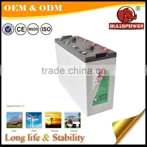 Renewable Energy Telcom Battery 2V 2000Ah 6fm20 Industrial Stationary Battery thumbnail-4