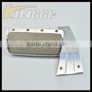 Sliver Aluminium Metal Car Vehicle Foot Pedal thumbnail-1