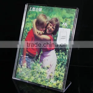Custom Clear Acrylic Sign Holder 5x7 thumbnail-2