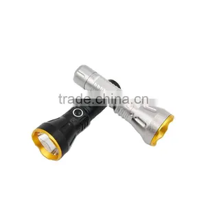 POPPAS F38 10W T6 LED 18650 Battery Bright Most Powerful Aluminium Rechargeable LED Flashlight Torch thumbnail-6