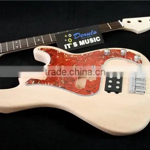 China Unfinished Competitive DIY High Electric Bass Guitar Kits thumbnail-4