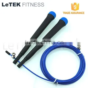 2015 NEW Adjustable Crossfit Speed Jump Rope With PP Handle. Quality Choice thumbnail-2