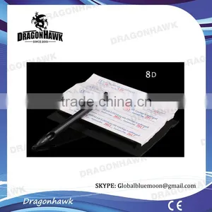 Tattoo Machine Disposable Tips Tattoo Tube Planstic Tips 8DT thumbnail-1