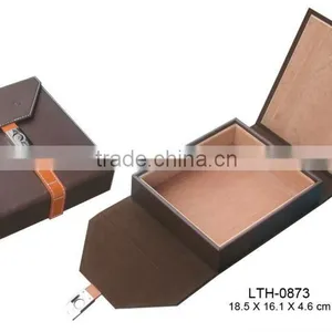 Cohiba Custom Leather Cigar Packing Box Wholesale Cigar Gift Set Mini Cigar Case thumbnail-1