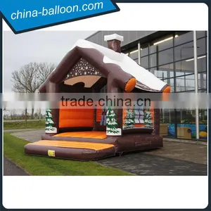 Bouncy Castle With Winter Theme thumbnail-2
