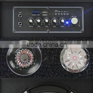 Excellent Sound Portable Bluetooth Speaker With Ball Light thumbnail-4